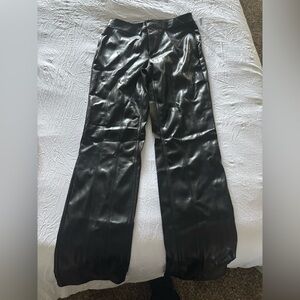 Black Leather Pants
